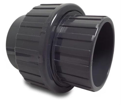 Pvc 3-delige koppeling 25mm 2xlijm 16 bar