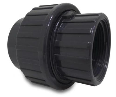 Pvc 3-delige koppeling 50mm x 1.1 2 10 bar