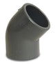 Pvc knie 32mm 45° 16 bar kiwa