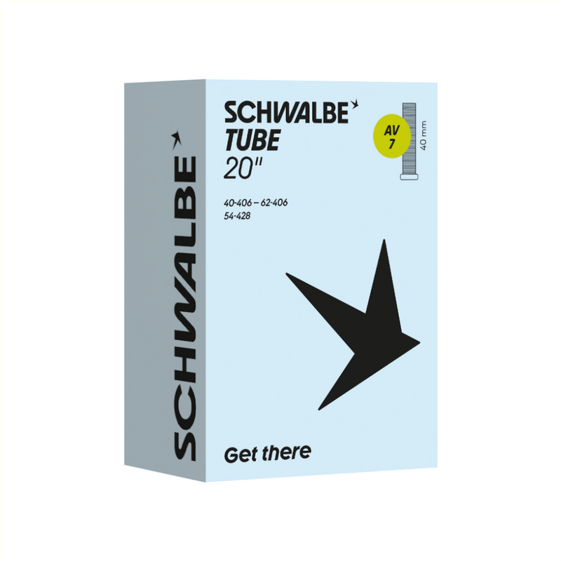 Schwalbe benelux b.v. schwalbe binnenband 20x1.75 av7