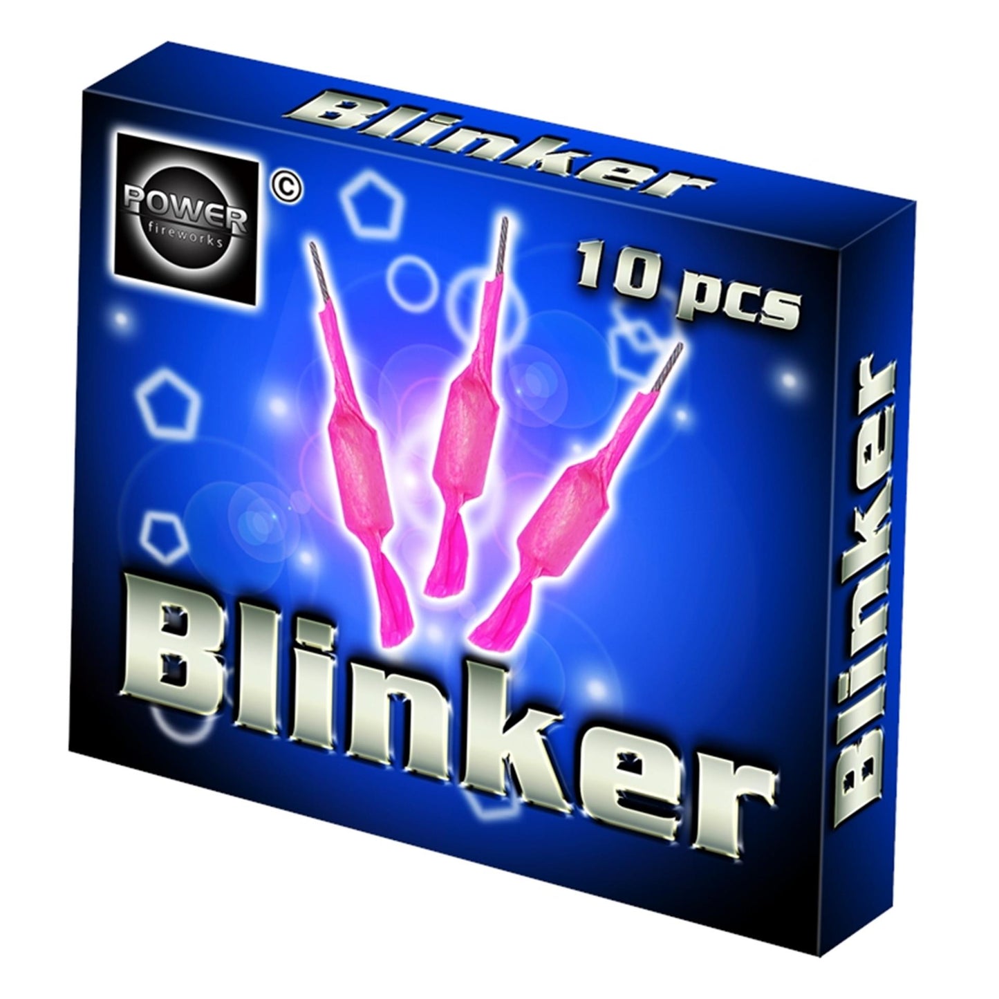 Vuurwerk blinker doosje a 10 stuks