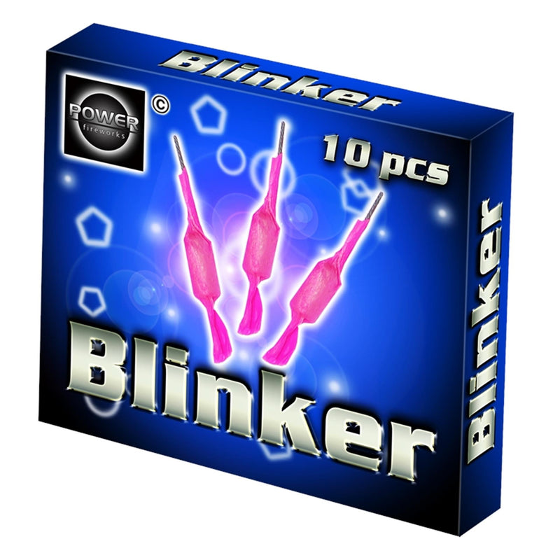 Vuurwerk blinker doosje a 10 stuks