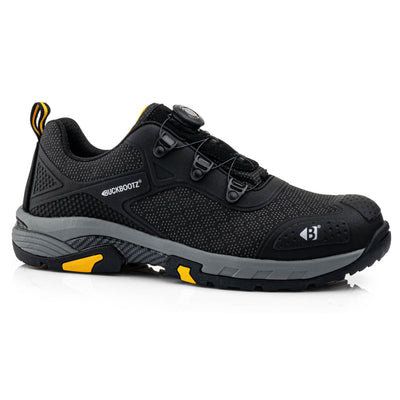 Buckbootz werkschoen tradez wheelz laag s1ps boa | zwart | maat 40 - 5055138027028
