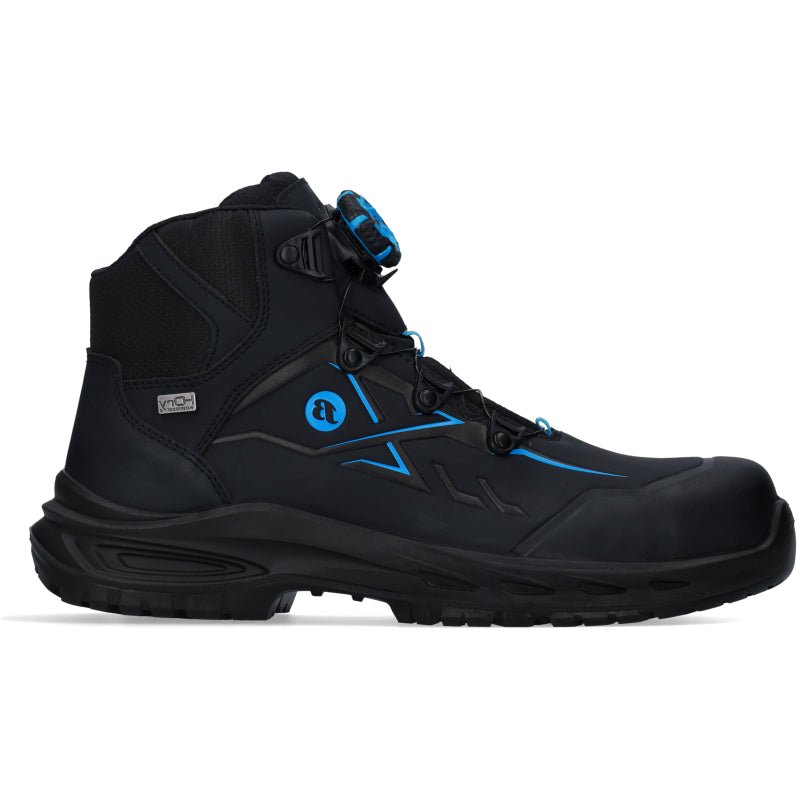 Bata werkschoen fayvr stone xw mid boa s7s | zwart | maat 45 - 8712843719033