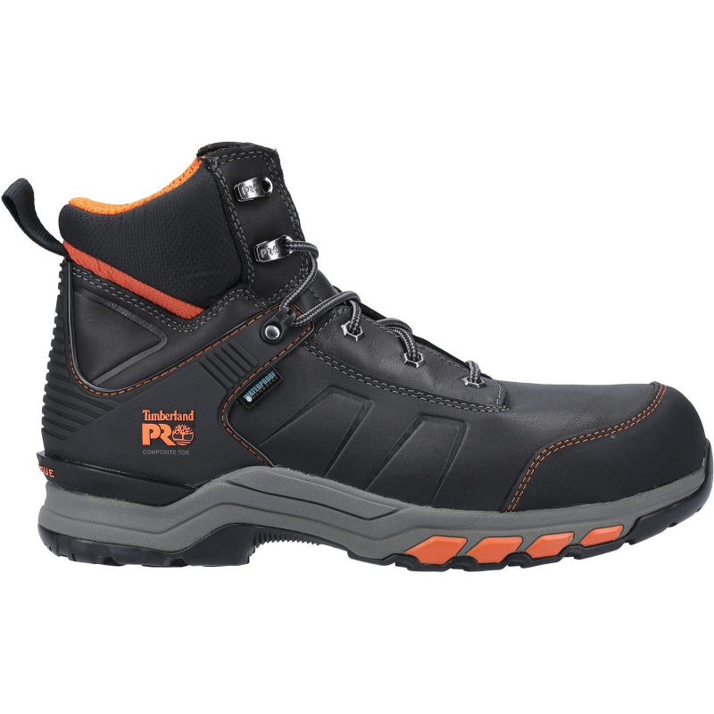 Timberland pro werkschoen hypercharge s3 | zwart oranje | maat 45 - 192363617114