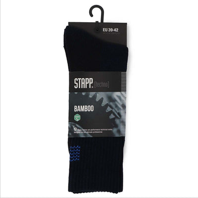 Stapp techno bamboo sok 28400 marine | 4990 marine blauw | maat 43 - 8719534312443