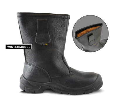 Safeet monza werklaars hoog s3 | zwart | maat 39 - 8719388008790