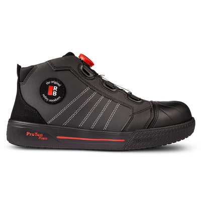 Redbrick sprint boa s3s | zwart | maat 45 - 8713458013349