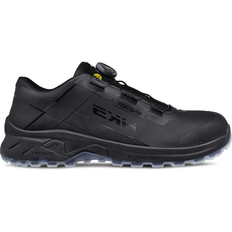 Hks werkschoen airguard black boa s3l laag | zwart | maat 37 - 4040005669372