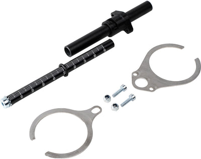 Reverse components travel and sag indicator 2.0
