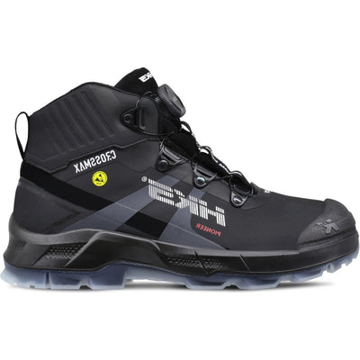 Hks werkschoen pioneer boa s3s hoog + kn | zwart | maat 43 - 4040005162439