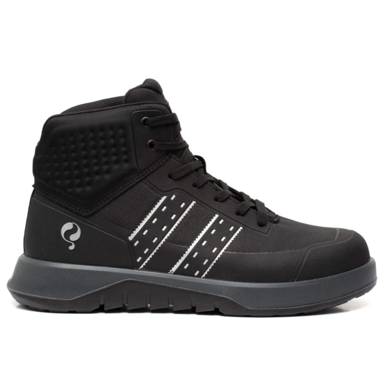 Quick werkschoen urban hoog qs0201 s3s | zwart | maat 37 - 8718591554612