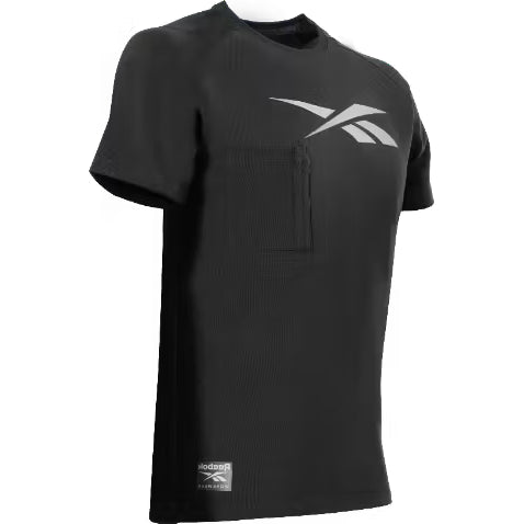 Reebok knit t-shirt 003 lockup zwart | zwart | maat s - 690774740679