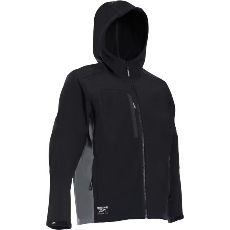 Reebok softshell jack 004 zwart | zwart | maat l - 690774740815