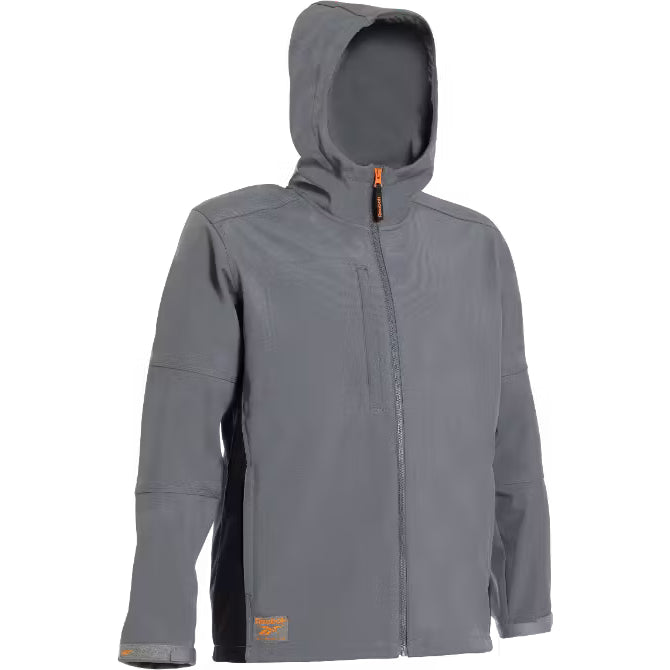 Reebok softshell jack 004 donkergrijs | grijs | maat 2xl - 690774744875