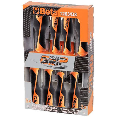 Schroevendraaierset Beta Tools 01263 D8 - 8 delig