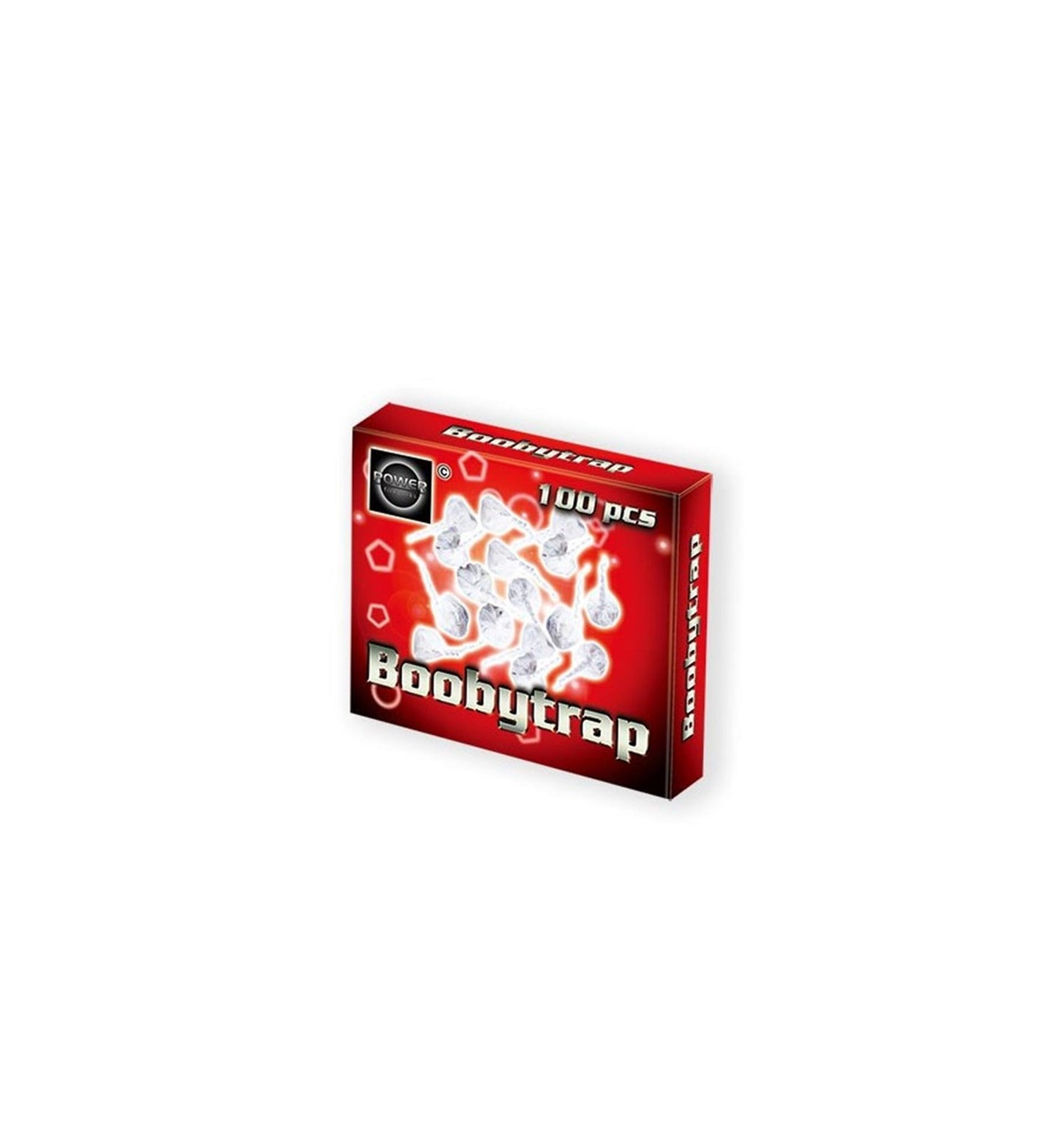Vuurwerk boobytrap 100 stuks in doosje
