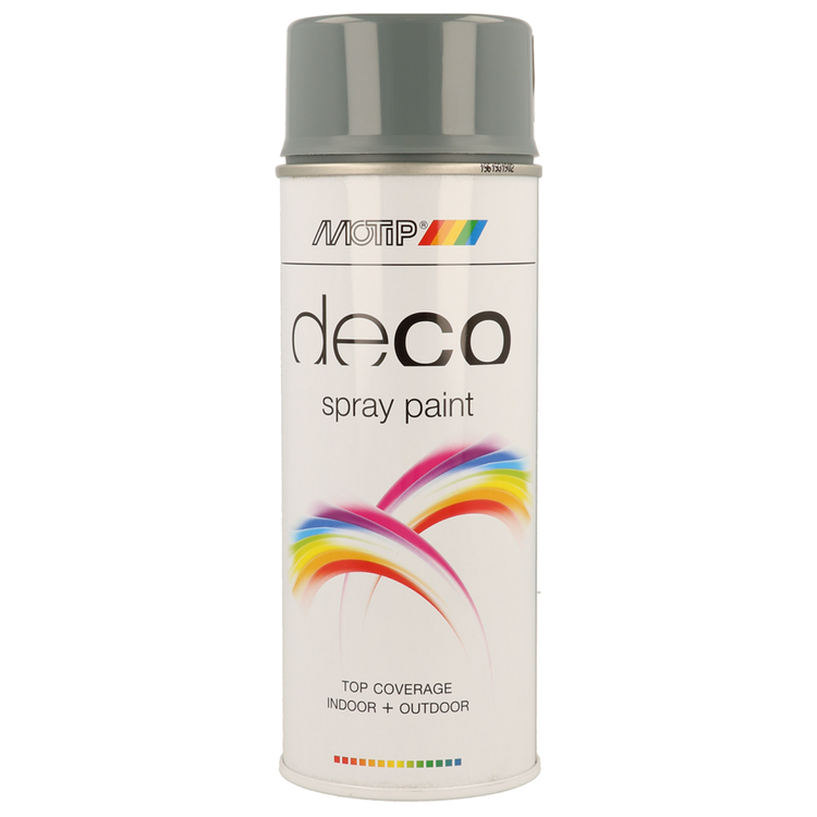 Motip deco lak | hoogglans | ral 7031 | 400ml - 01691