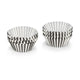 Patisse muffin vormpjes papier zwart-wit gestreept 200 stuks 5cm