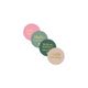 Kassaplan stickers hallo lieve baby ø40mm rol a 250 stuks