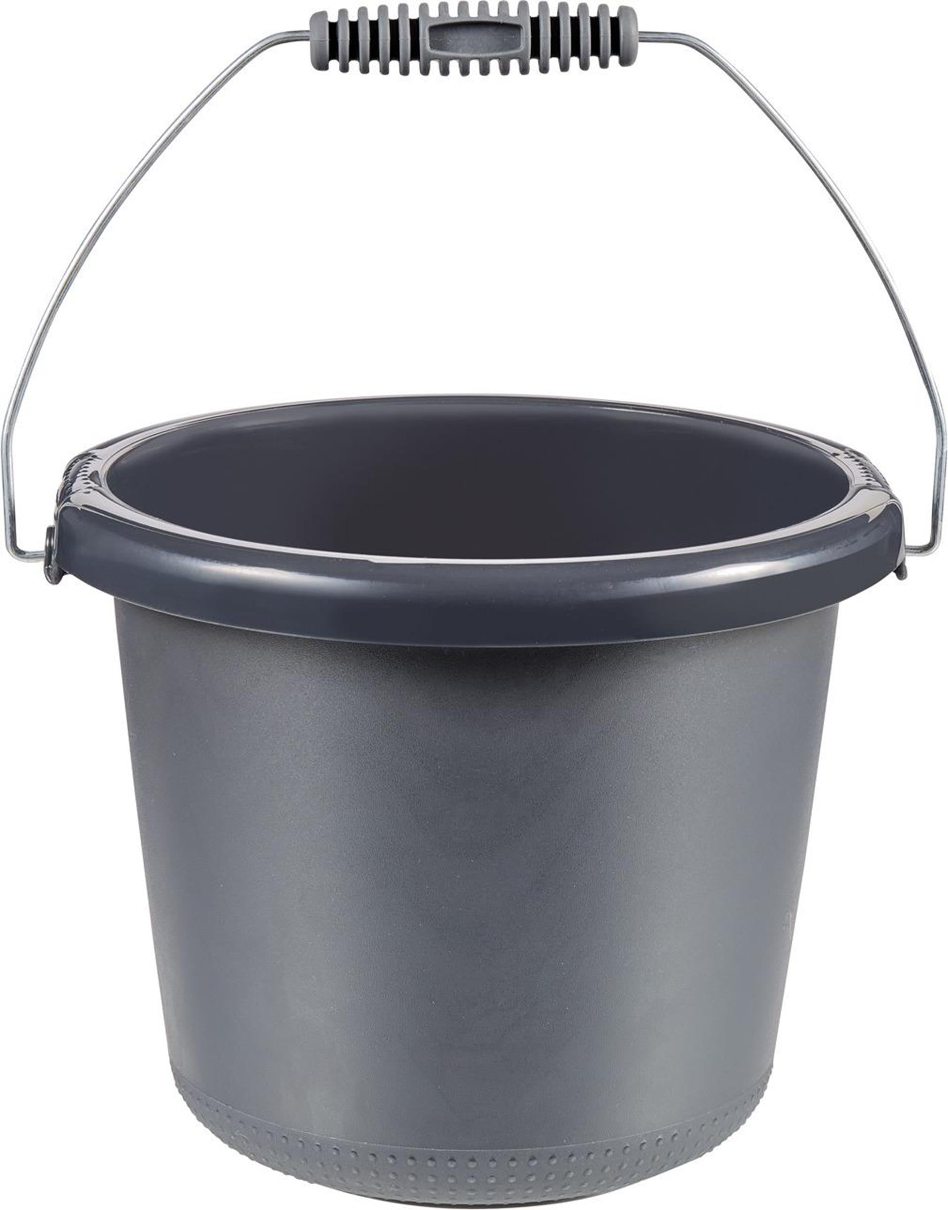 Curver emmer 5 liter met stalen hengsel antraciet diameter24x19cm