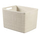 Curver jute mandje l - 20 liter - offwhite