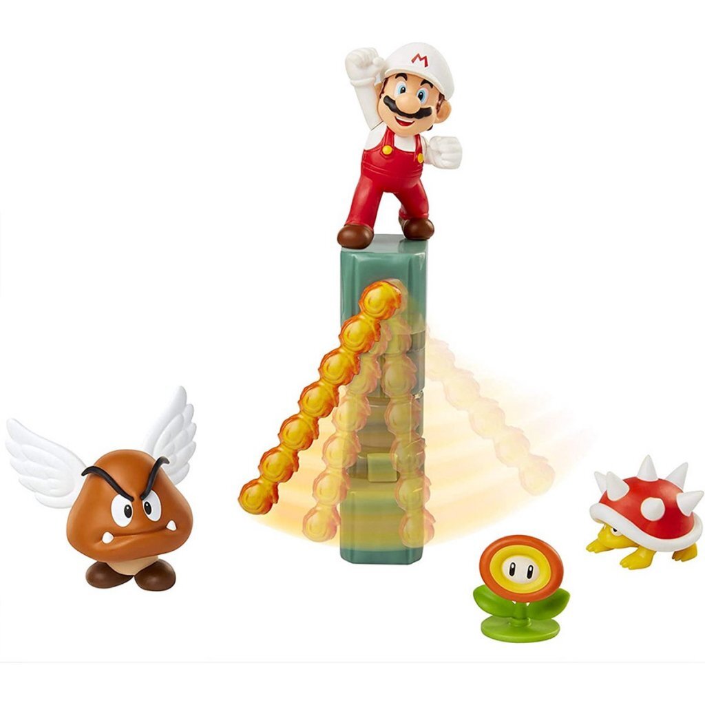 Jakks paciffic jakks super mario lava castle speelset