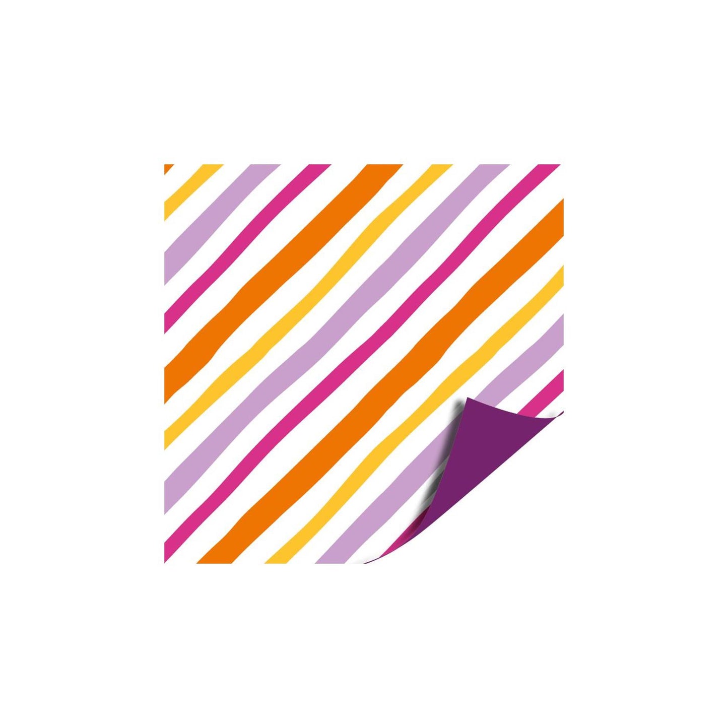 Kassaplan toonbankrol 50cm painted lines purple