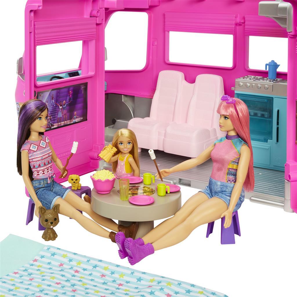 Barbie dreamcamper speelset