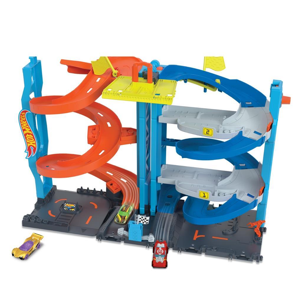 Mattel hot wheels city transforming race tower