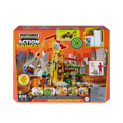 Mattel matchbox action drivers bouwplaats speelset