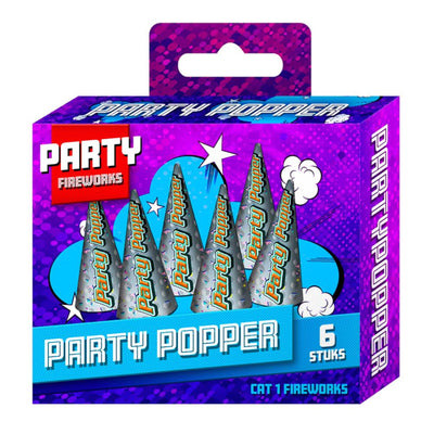 Party fireworks vuurwerk party popper