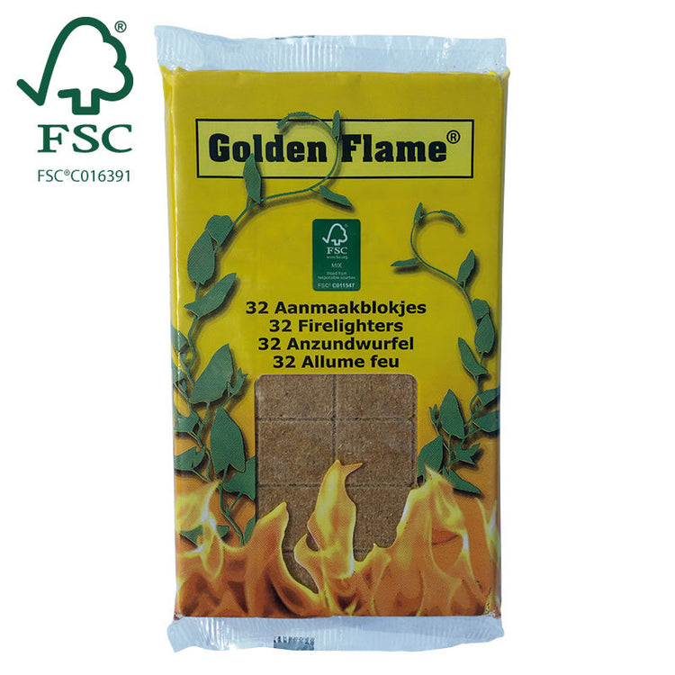 Producten aanmaakblokjes fsc bruin 32 st