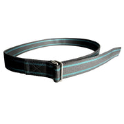 Producten riem nylon knelgesp 130cm rvs gespen zwartgroen - afbeelding 1