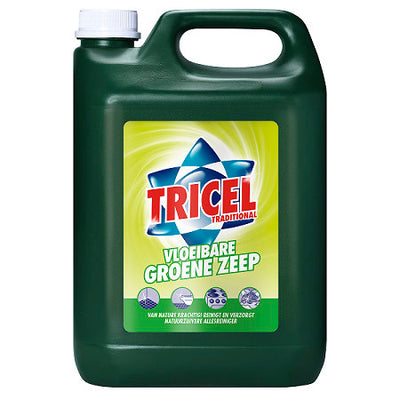 Tricel producten groene zeep vloeibaar 5l