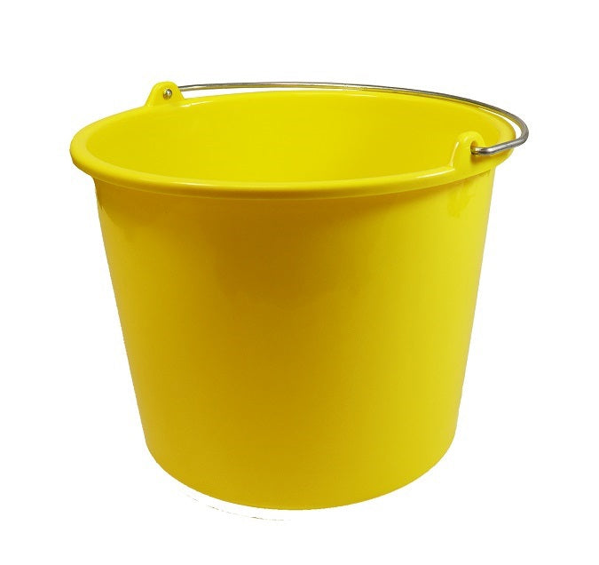 Producten emmer kunststof prof mm geel 12l