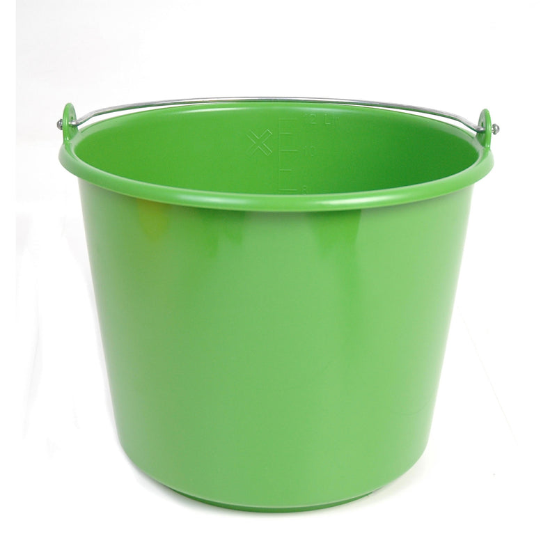 Producten emmer kunststof prof mm groen 12l