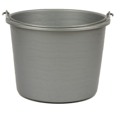 Producten emmer kunststof rond grijs 20l