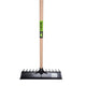 Mm eurotool producten boxenkrabber hark zwart 40cm compleet met steel 160cm