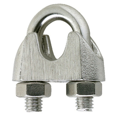 Producten staaldraadklem rvs 10mm 38 per stuk gelabeld