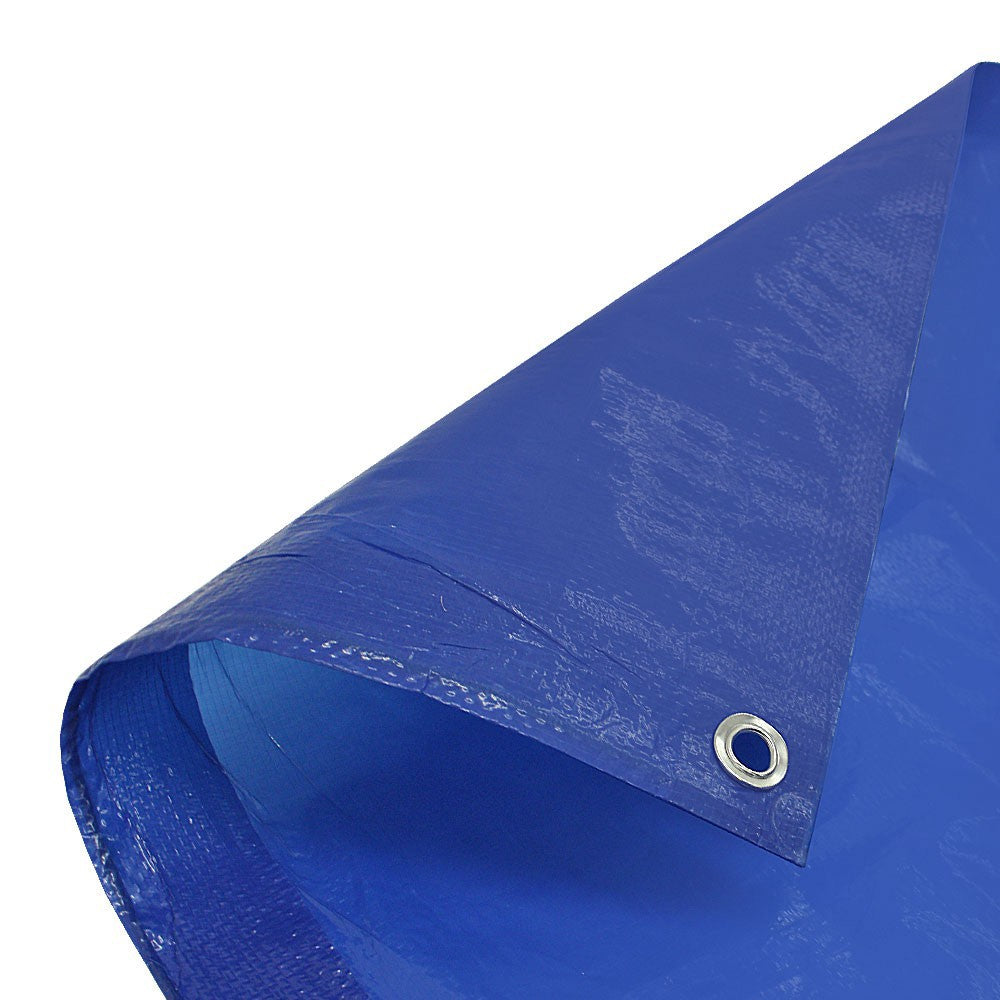 Producten afdekzeil blauw 110gr 3x4m