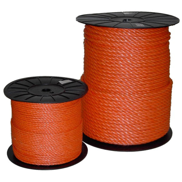 Producten polypropyleen touw oranje 10mm 200m