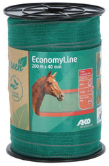 Ako producten lint economyline 200m 40mm groen grijs 8x0 16mm - afbeelding 1