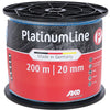 Ako producten platinumline schriklint 20 mm witblauw 200m