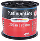 Ako producten platinumline schriklint 20 mm wit blauw 200m