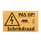 Ako producten bordje pas op schrikdraad