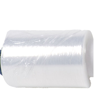 Producten mini stretchfolie 20my x 10cmx 150mtr transparant