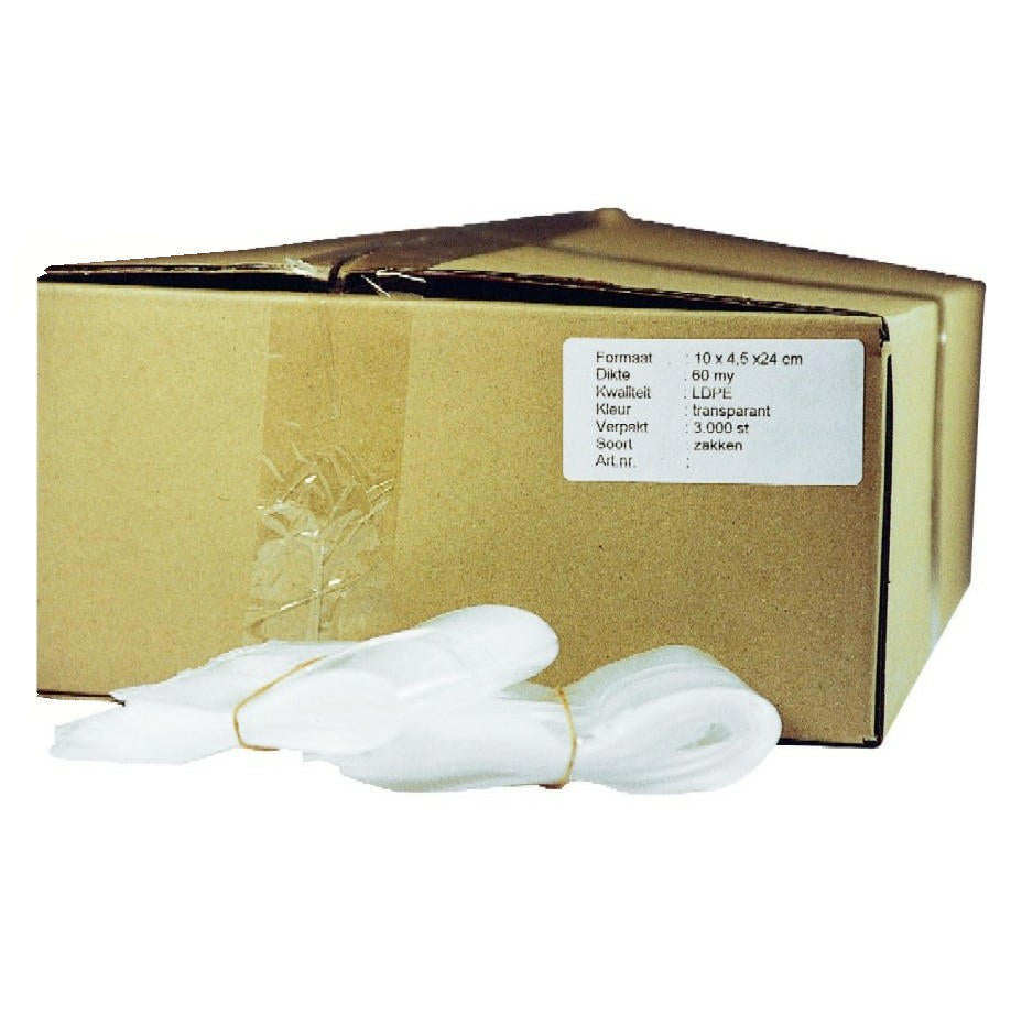 Producten plastic zakken 005 15x4 5x35 a 1000st