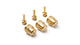 Gloria producten messing sproeidop set incl wervel 2x 1mm 1 x 2m
