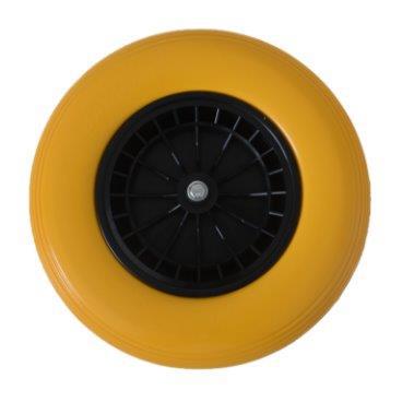 Mm producten nooit meer lek pu wiel 4 00x8 as 13cm